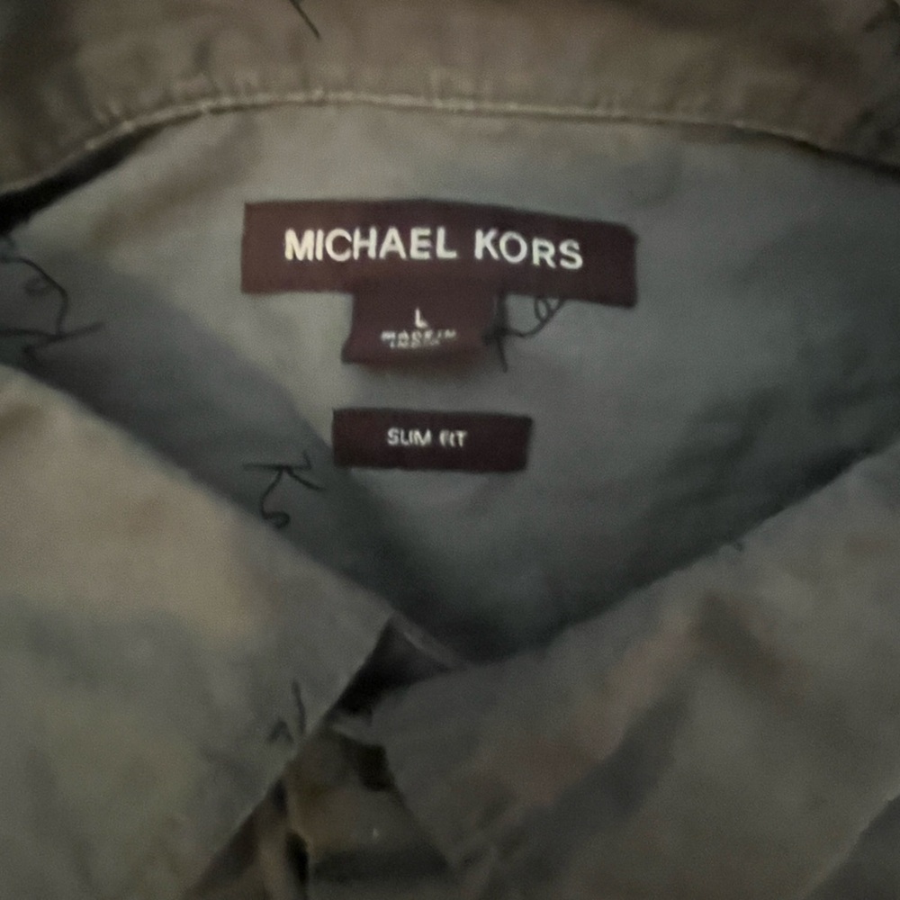 Michael Kors - Slim Fit Button-Up Shirt